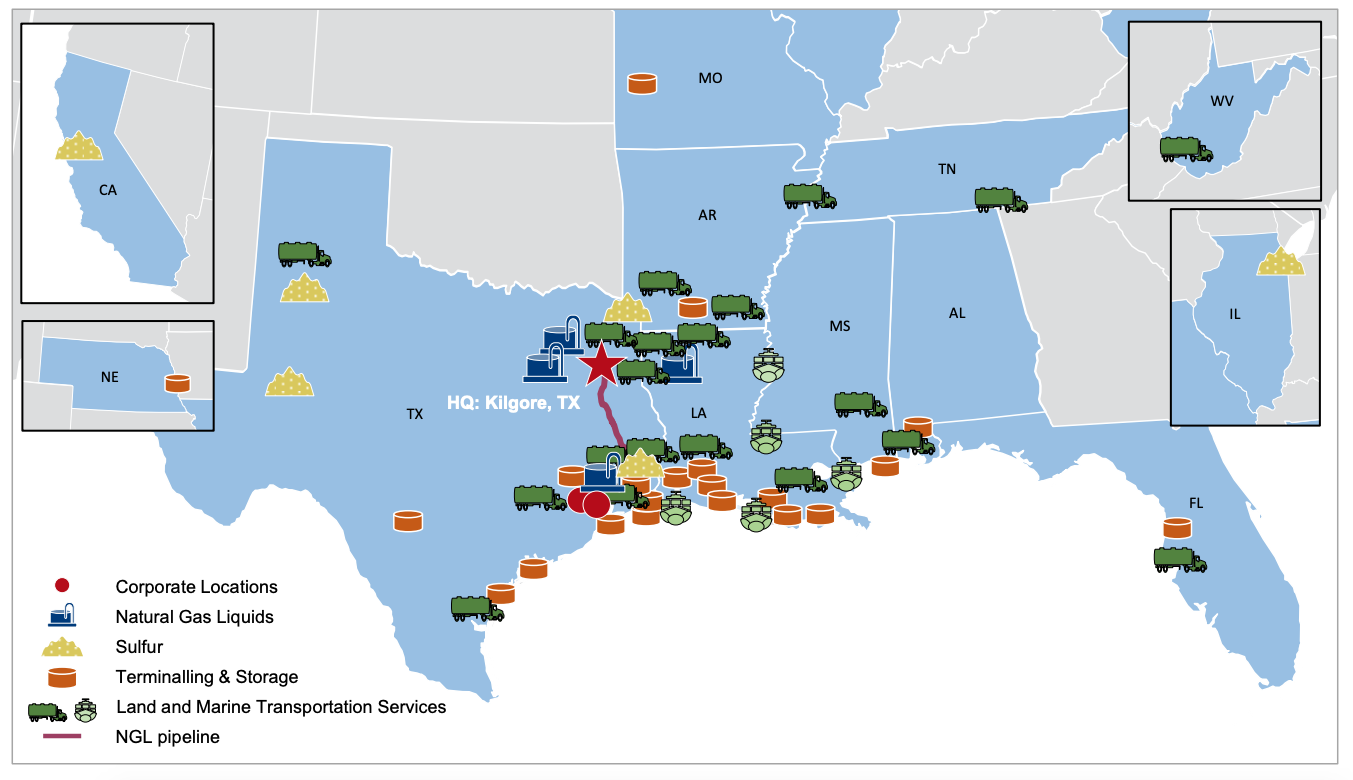 Martin Midstream Divests East Texas Pipeline Idle Since 2018